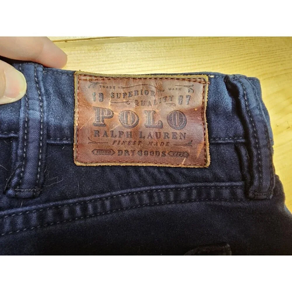 Polo Ralph Lauren Button Fly 625 Jeans Men's 42X30 Cotton